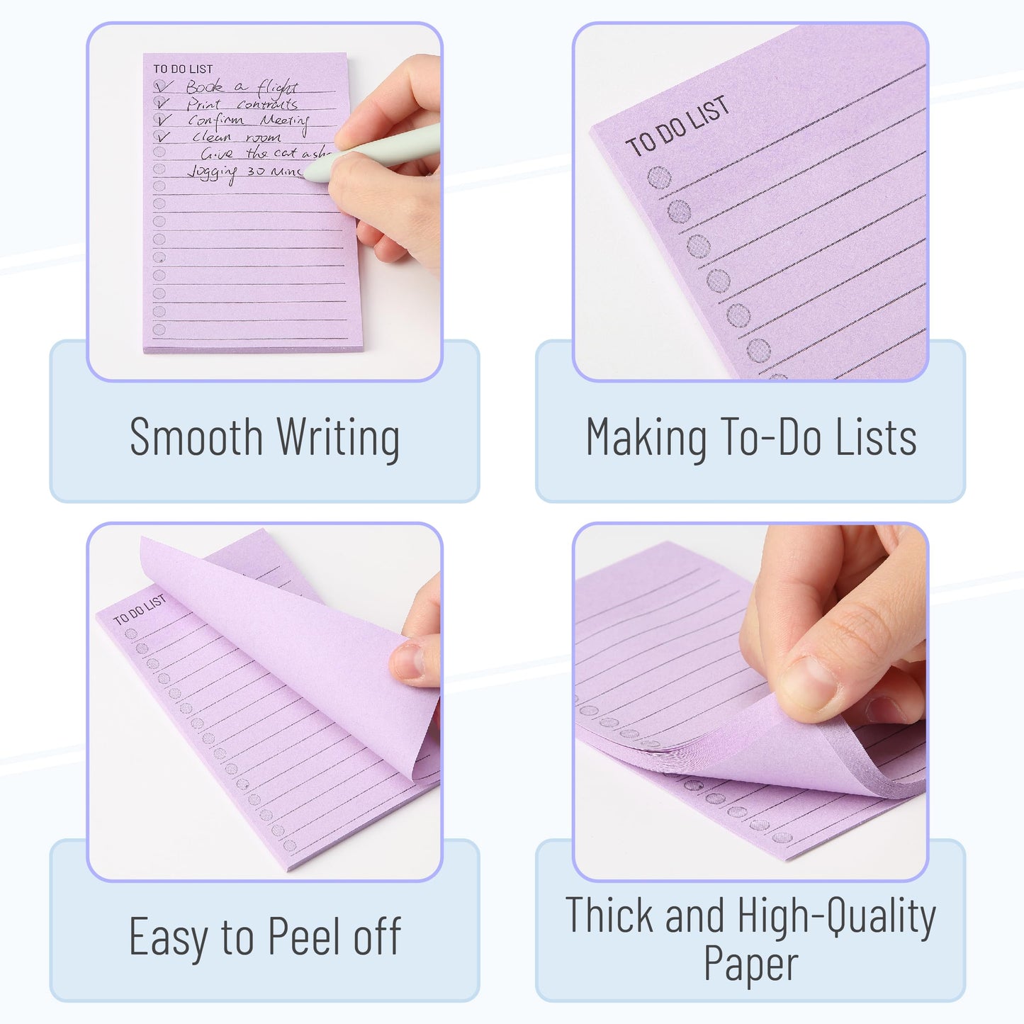Mr. Pen- to Do List Sticky Notes, 3” x 5”, 9 Pads, 360 Sheets