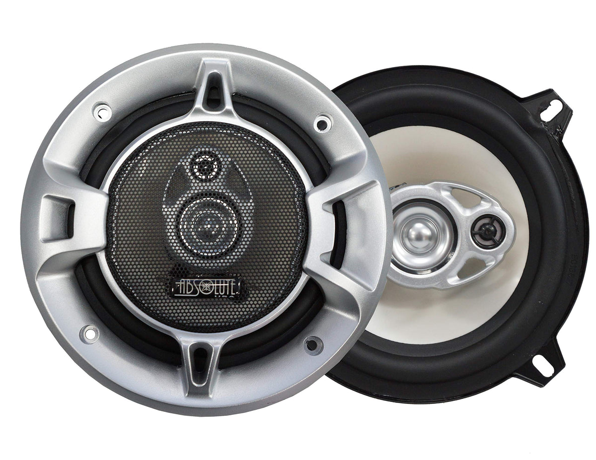Absolute USA 4 X BLS-5253 Blast Series 5.25 Inches 3 Way Car Speakers 560 Watts Max Power, Model Number: 4BLS5253