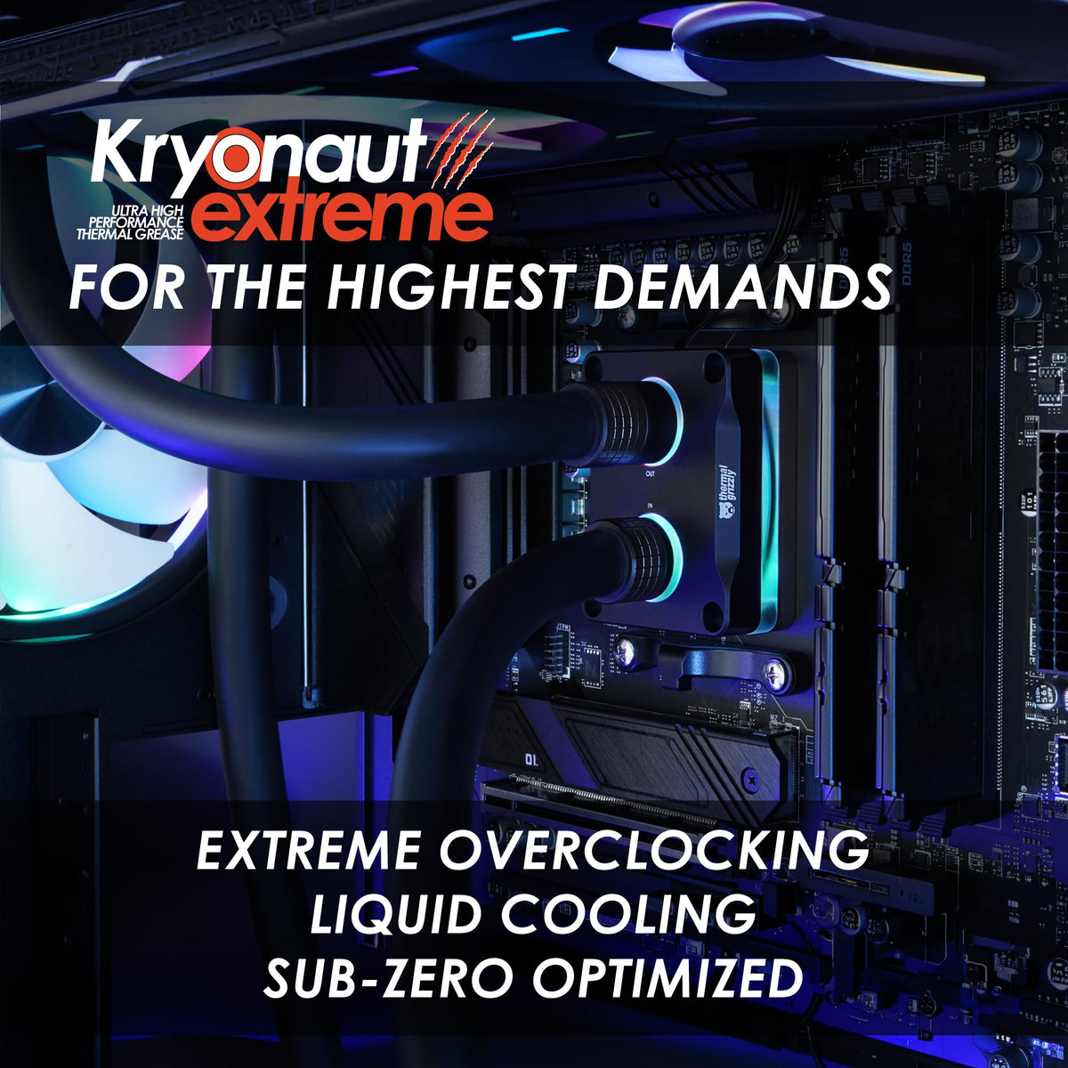 Thermal Grizzly Kryonaut Extreme - 2 Gram - Extremely High Performance
