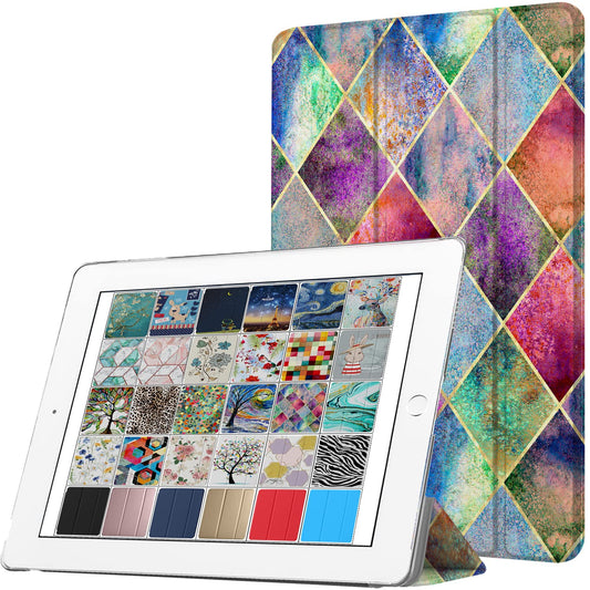 DuraSafe Cases iPad PRO 12.9 Inch 2015 1st Gen [ Pro 12.9 1 ] ML3Q2LL/A ML3N2LL/A ML3K2LL/A ML0H2LL/A ML0G2LL/A Printed Slim Protective PC Dual Angle