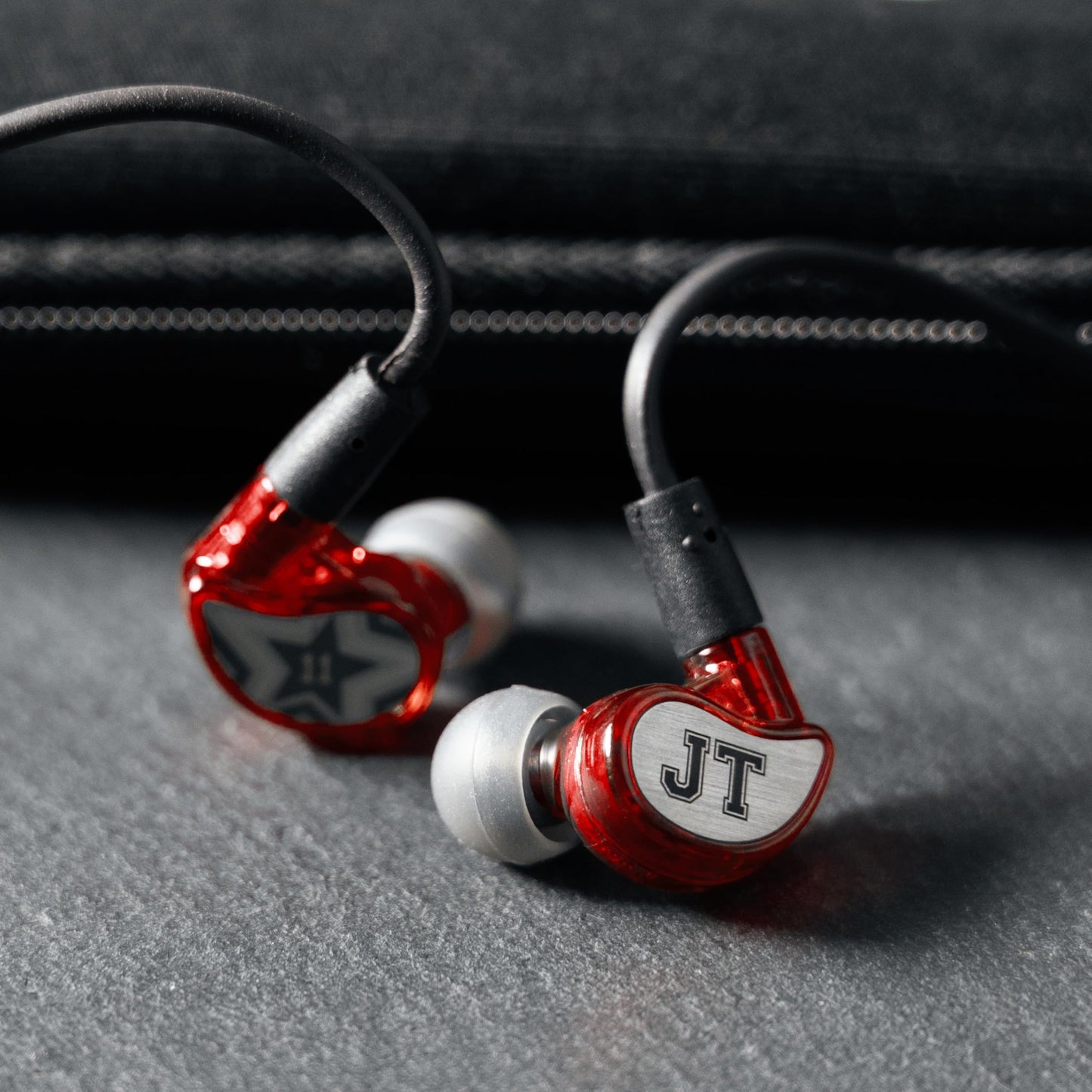 MEE audio Personalized M6 PRO in Ear Monitor Headphones for Musicians w/Engraved Metal Faceplates: Choose an Artwork and/or Add Custom Text, Noise