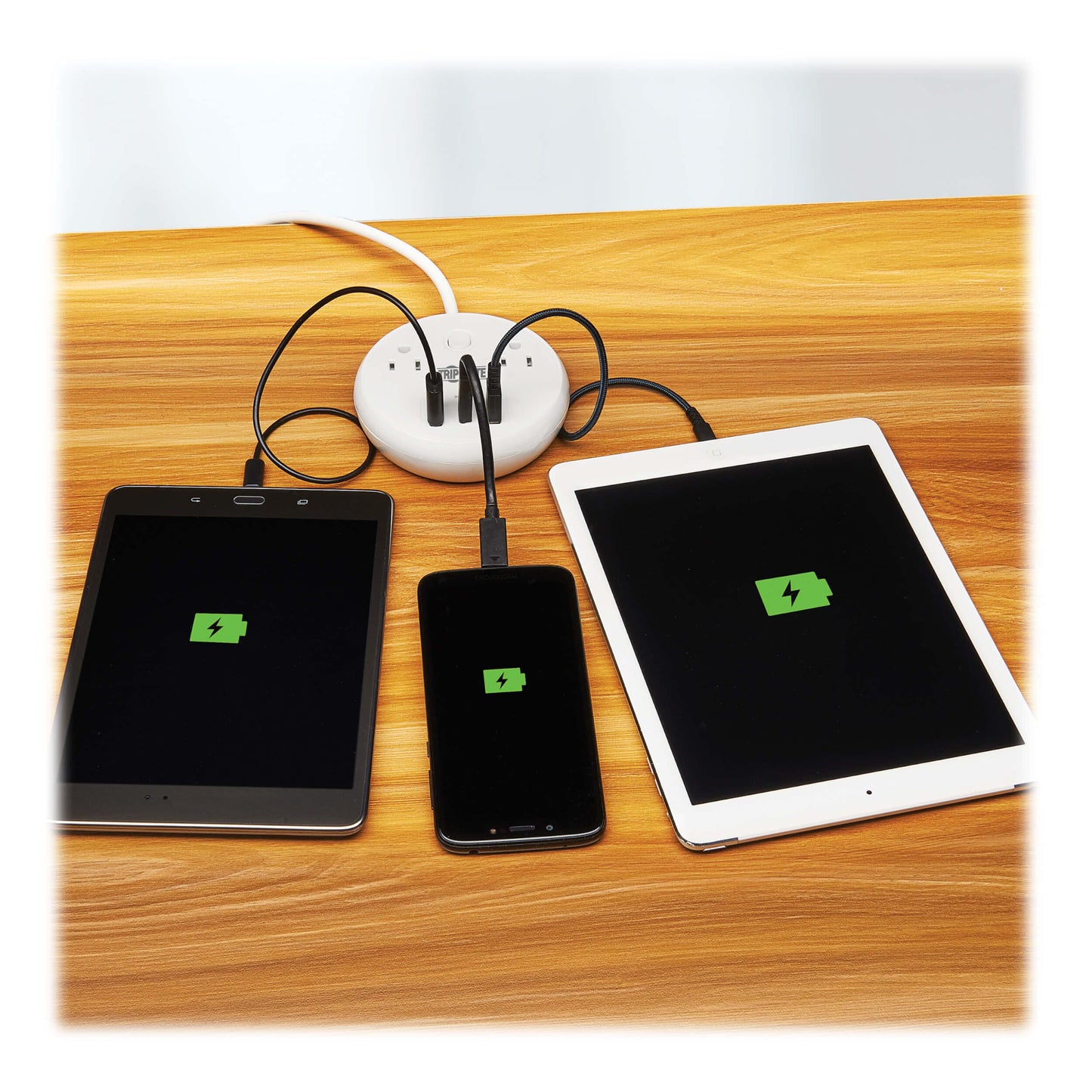 Tripp Lite Safe-IT 30W Surge Protector, 2 Outlets & 2 USB + 1 USB-C Port for Fast Charging, 300 Joules, 6 Foot 5-15P Cord, Manufacturer's Warranty