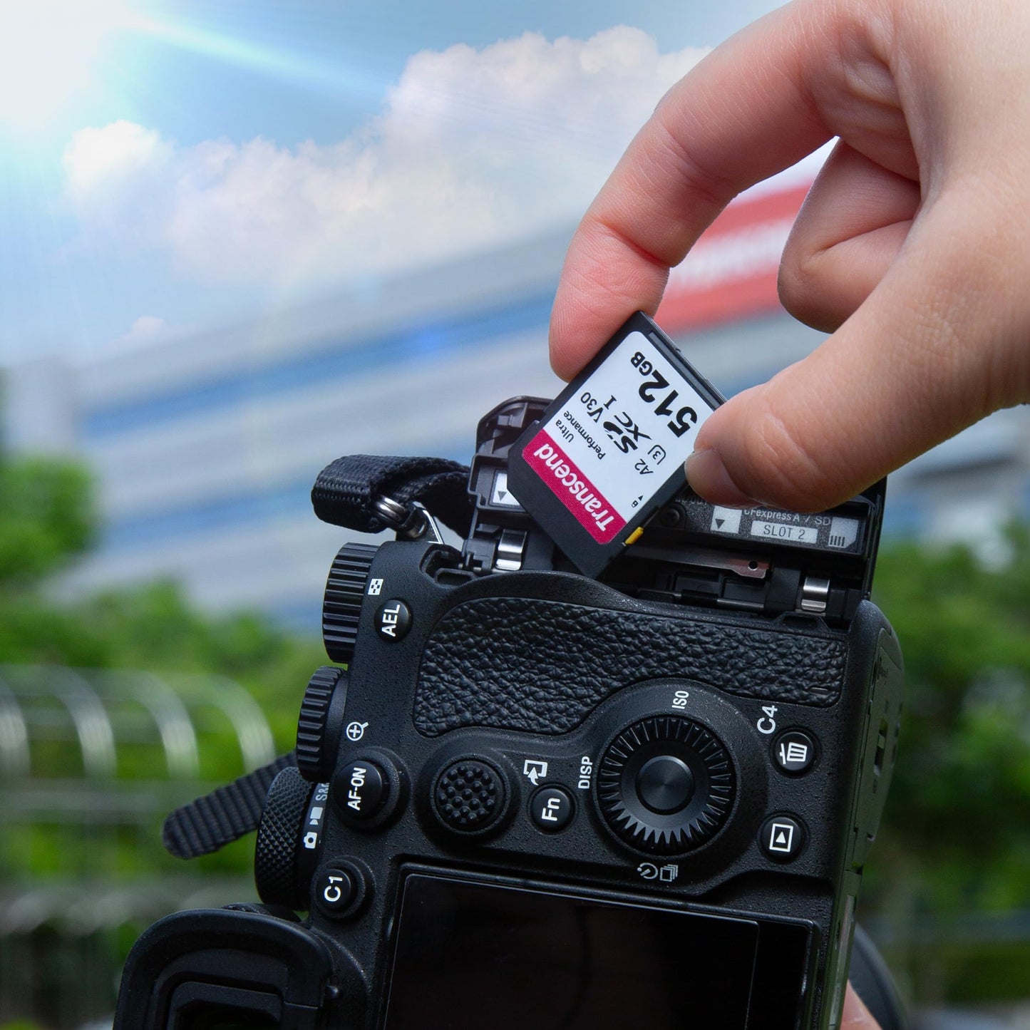 Transcend 128GB A2 V30 SD Card, Up to 160MB/s, for DSLR/Canon/Nikon/Sony Camcorder, Pentax/Kodak/Olympus/Panasonic Digital Camera