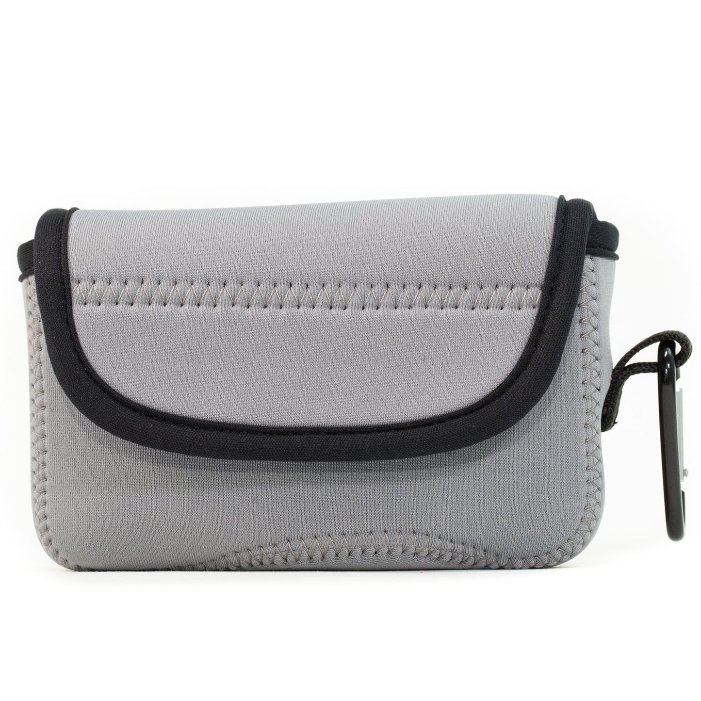 MegaGear Fujifilm X100F, X100T, X100S Ultra Light Neoprene Camera Case, with Carabiner - Gray - MG1095