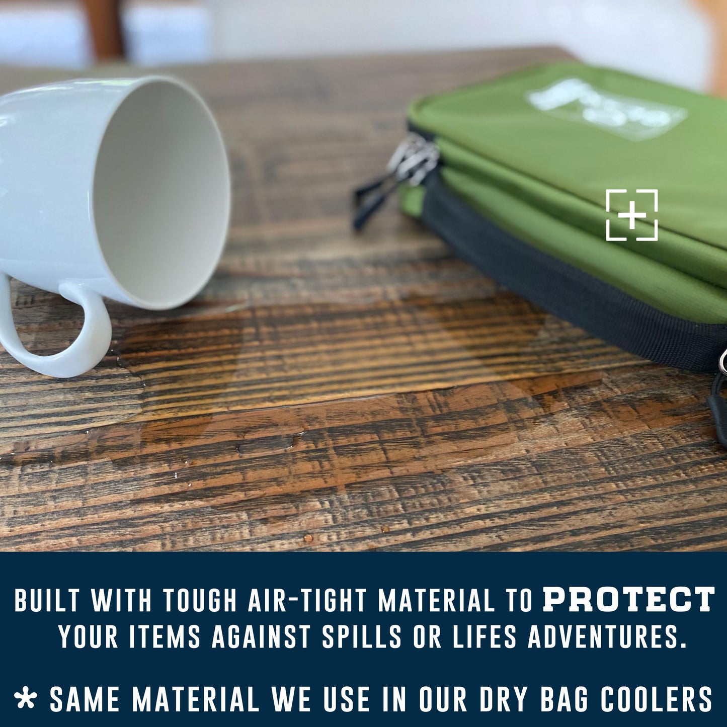 Enthusiast Gear Waterproof Electronics Organizer - Durable Travel Case for Cords, Chargers, and Gadgets - Compact, Lightweight, and Perfect for