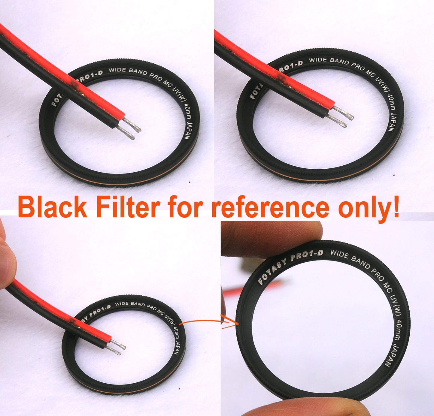 Fotasy 49mm Silver Ultra Slim UV Protection Lens Filter, Nano Coatings MRC Multi Resistant Coating Oil Water Scratch, 16 Layers Multicoated 49mm UV