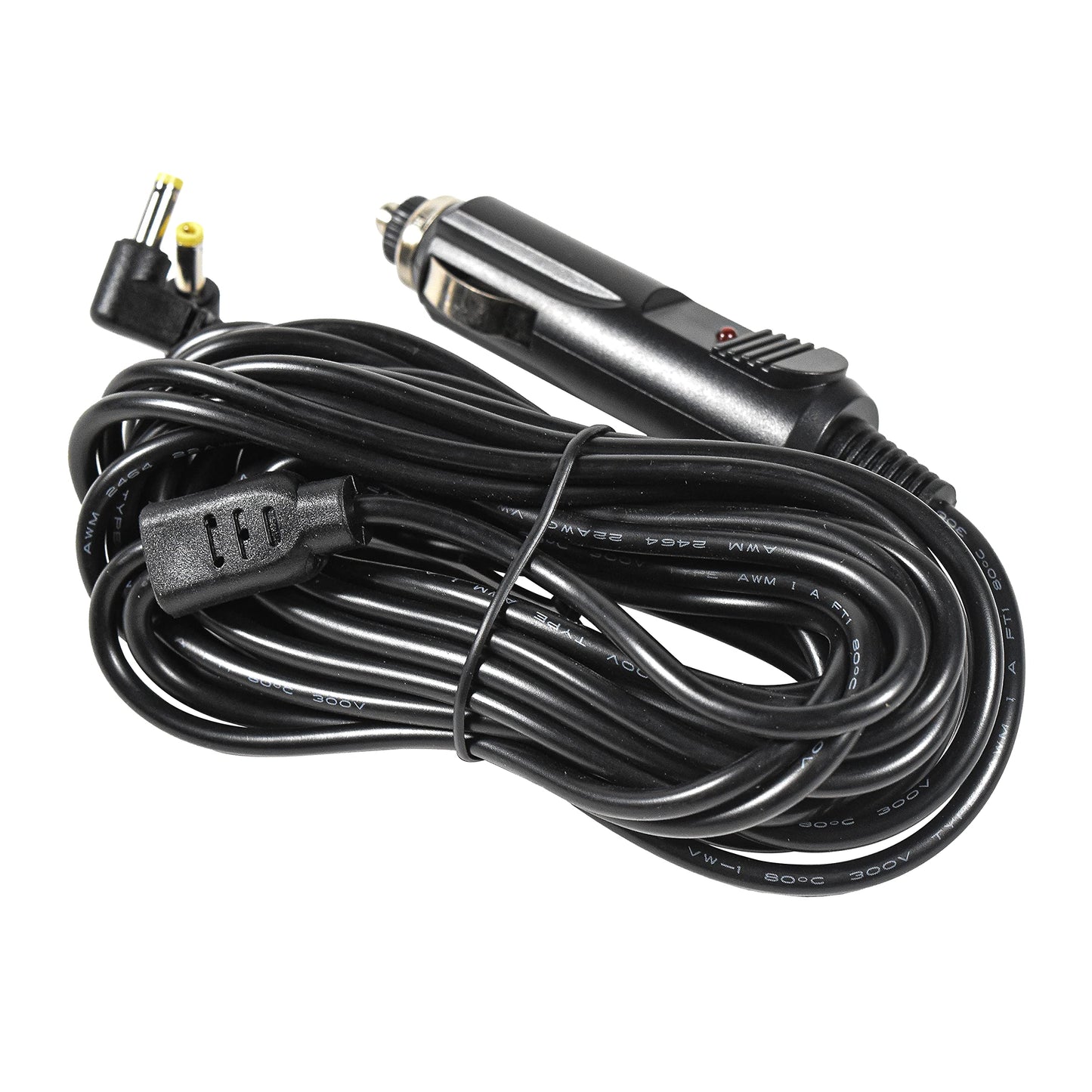 HQRP Car Charger Compatible with Cobra Radar Detectors, 12-Volt Vehicle Power Adapter