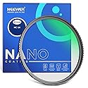 Neewer NEEWER 62mm MC UV Protection Filter 24 Layer Multi Resistant Nano Coatings/HD Optical Glass/Water Repellent/Scratch Resistant/Aluminum Alloy