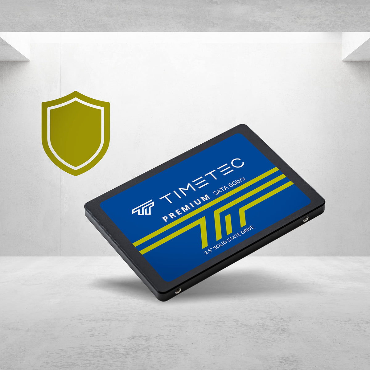 Timetec 256GB SSD 3D NAND SATA III 6Gb/s 2.5 Inch 7mm (0.28") Read Speed Up to 550 MB/s SLC Cache Performance Boost Internal Solid State Drive for PC