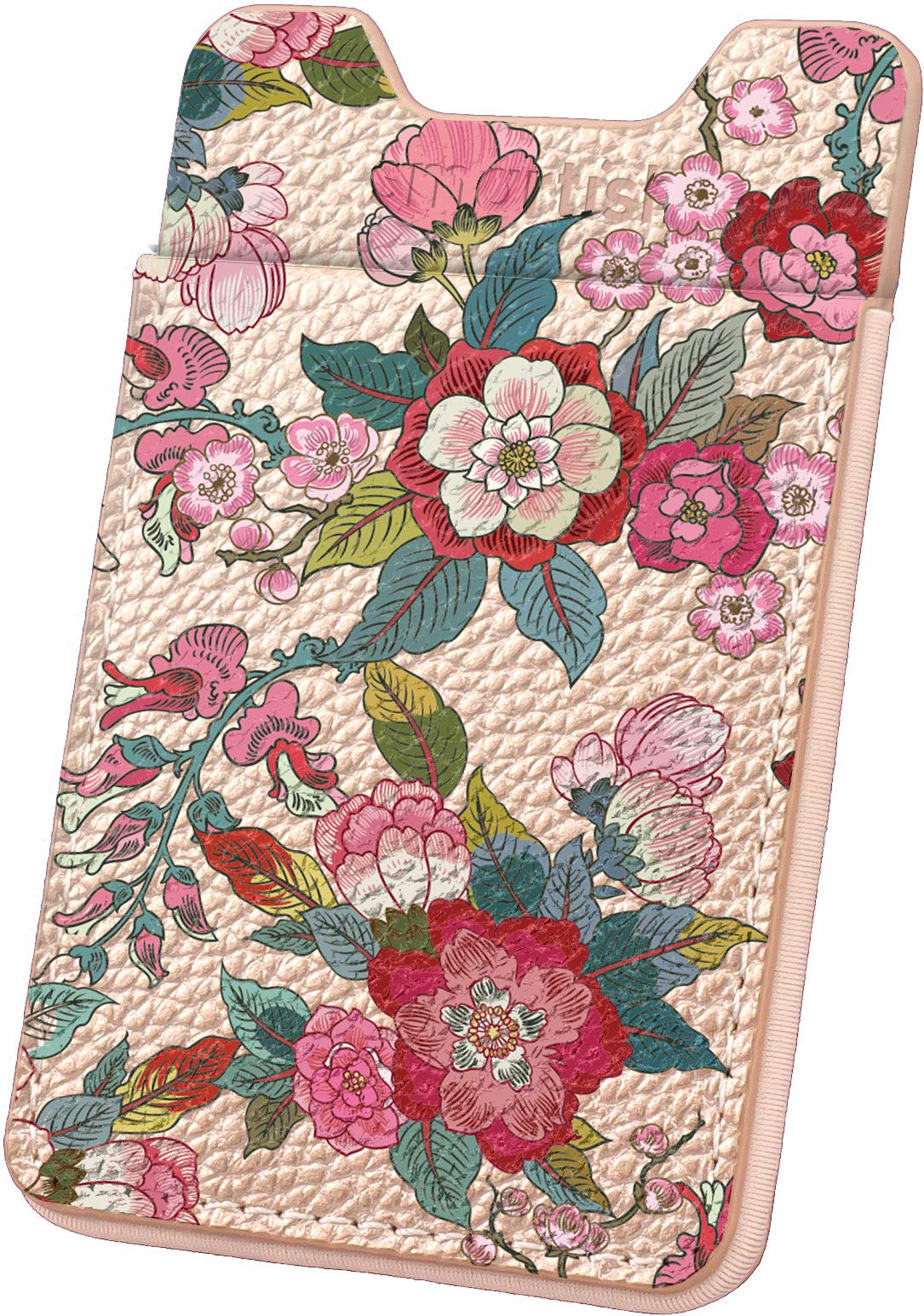Smartish Stick-on Phone Wallet - Sidecar Slim Expandable Credit Card Pocket - Universal Fit- iPhone and Android - Flavor Of The Month