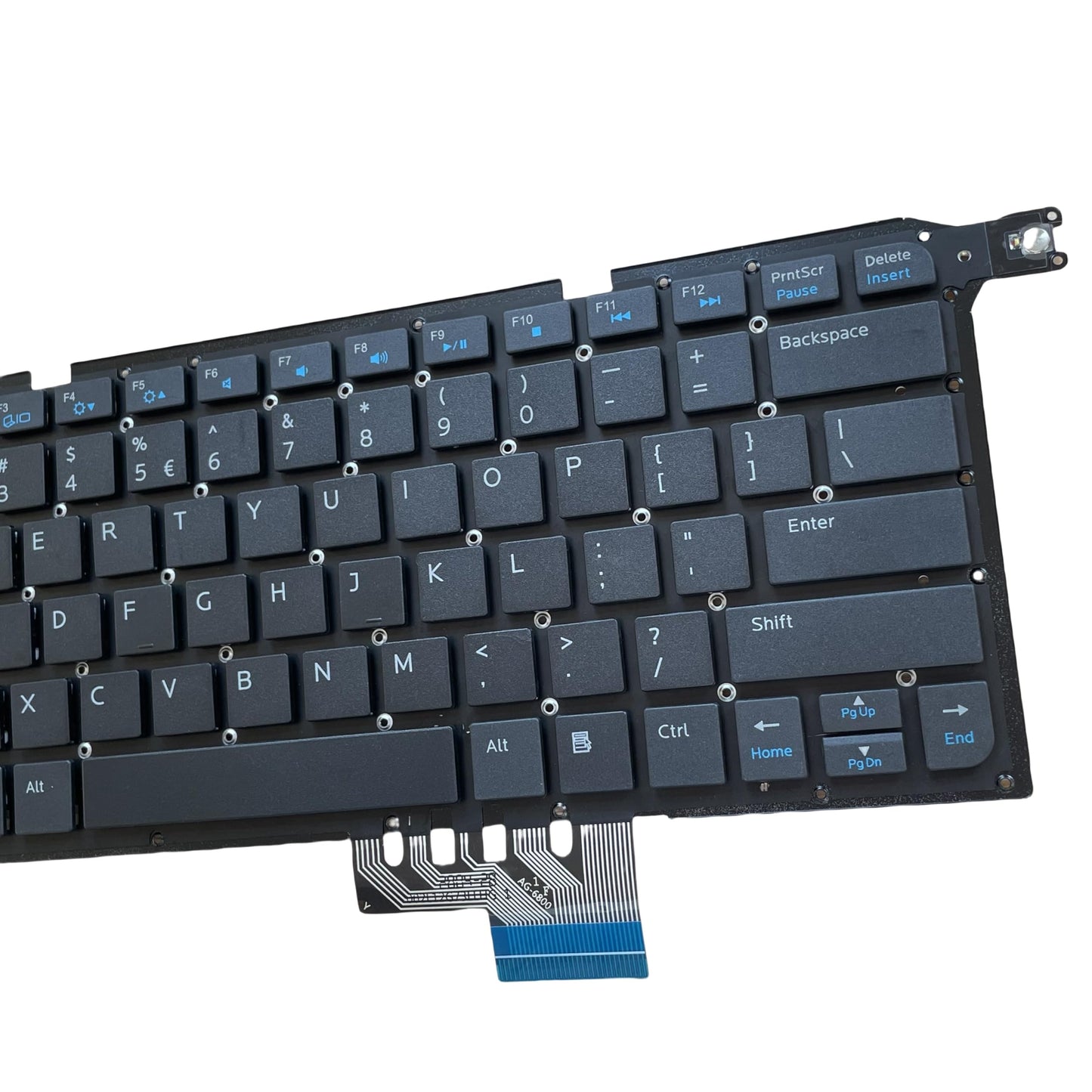 YIJIATech Replacement Keyboard with Screwdriver US Layout for Dell Vostro 5460 Series V5460 5470 5480 V5480 V5470 P41G 14-5439 5480R Black Frameless