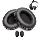 Ear Pads Foam Cushion Microphone Cover Compatible with Microsoft LifeChat LX-3000 LX 3000 Headset Life Chat Headphone (Pu Leather Ear Pads+Microphone
