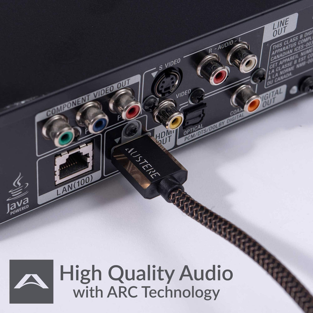 AUSTERE III Series Certified Premium 4K HDR HDMI Cable, 1.5m