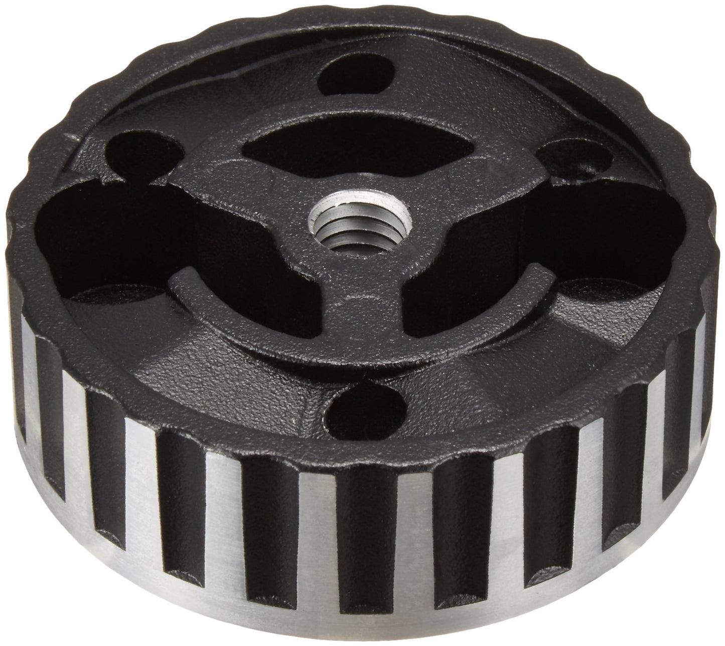 Manfrotto 120 Converter Plate Converts Tripod Head screws from 3/8-Inch to 1/4-Inch - Replaces 3054,Black
