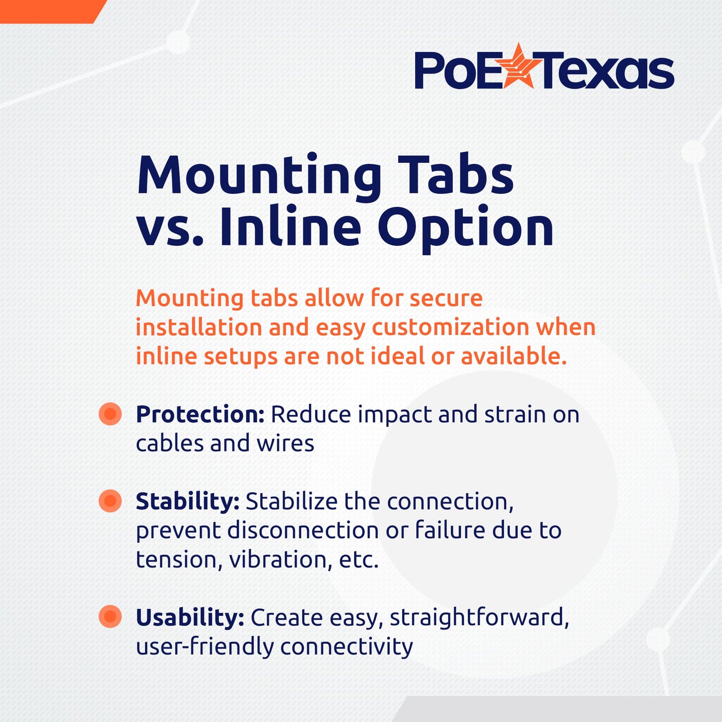 PoE Texas 12 Volt PoE+ - IEEE 802.3at - Splitter Splits Power Over Ethernet to 12v DC & Gigabit Data with Opto-Isolation Protection for 12v 25w
