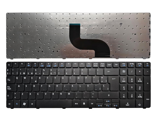 Laptop Replacement Keyboard Fit Acer Aspire 5742 5744 5745 5750 5800 5810 5820 7251 7235 7250 7331 7336 7535 7540 Spanish Layout