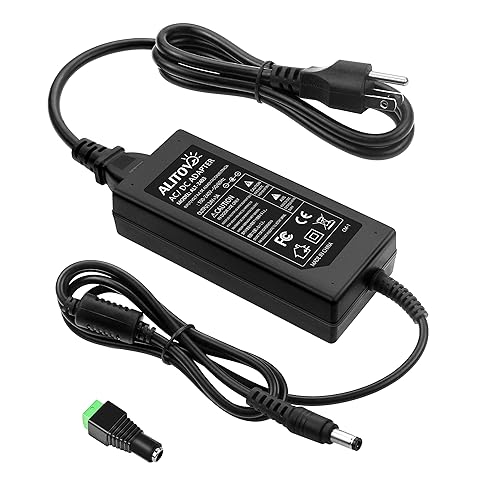 ALITOVE 24V 3A 72W AC to DC Adapter Power Supply Converter AC 100V ~ 240V to DC 24V 3amp Transformer with 5.5x2.1mm DC Output Jack for 5050 3528 LED…