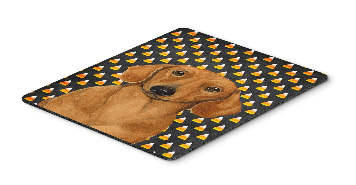 Caroline's Treasures LH9053MP Dachshund Candy Corn Halloween Portrait Mouse Pad, Hot Pad or Trivet for Home Office Gaming Working Computers Laptop