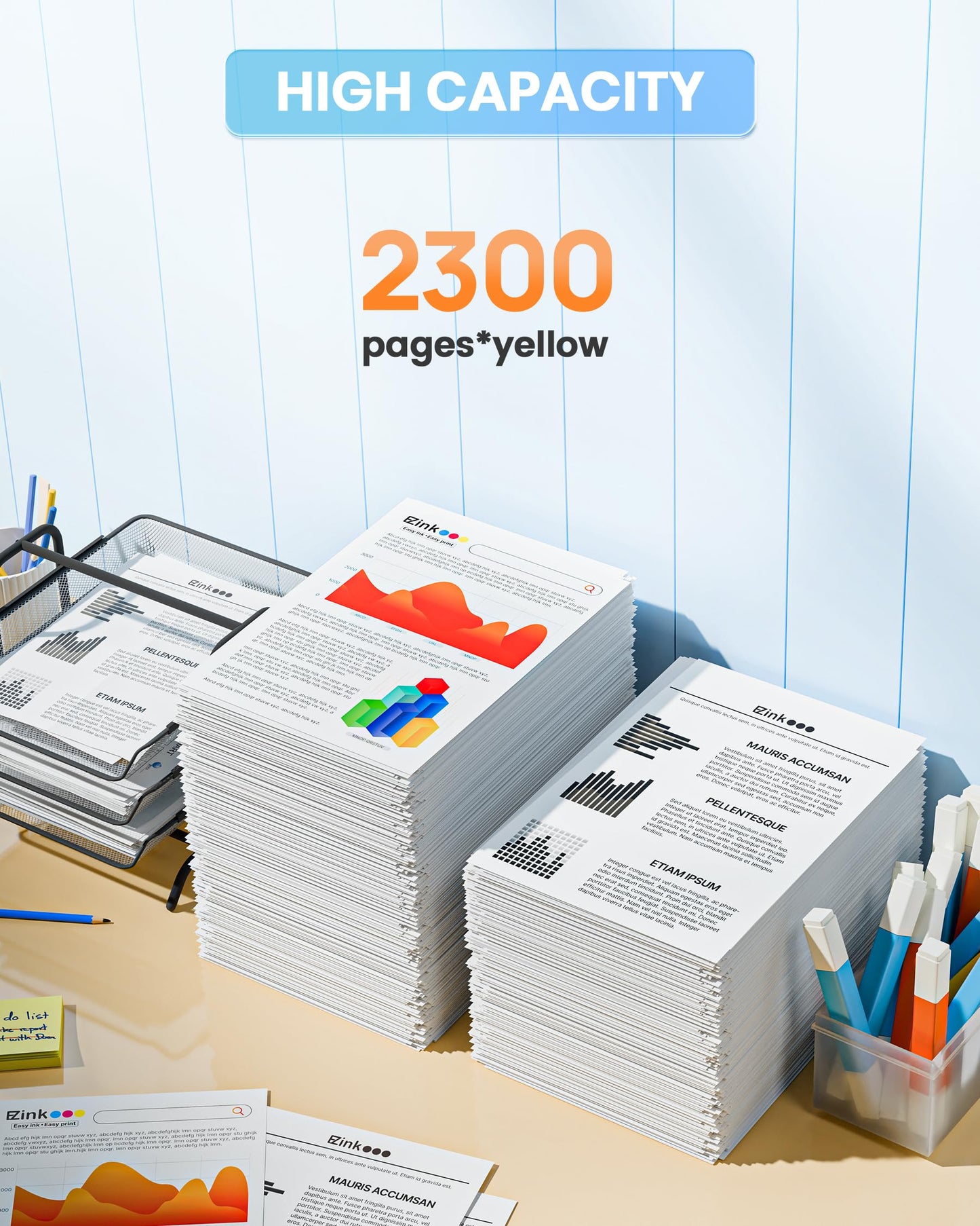 E-Z Ink Compatible Replacement for Brother TN229XL Toner Cartridges 1Yellow