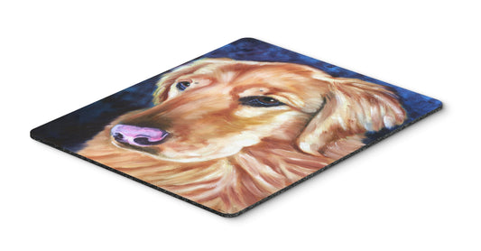 Caroline's Treasures 7384MP Golden Retriver Huh Mouse Pad, Hot Pad or Trivet for Home Office Gaming Working Computers Laptop Mouse Mat,Washable Large