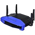Linksys WRT1900AC Dual-Band+ Wi-Fi Wireless Router with Gigabit & USB 3.0 Ports and eSATA, Smart Wi-Fi Enabled to Control Your Network from Anywhere