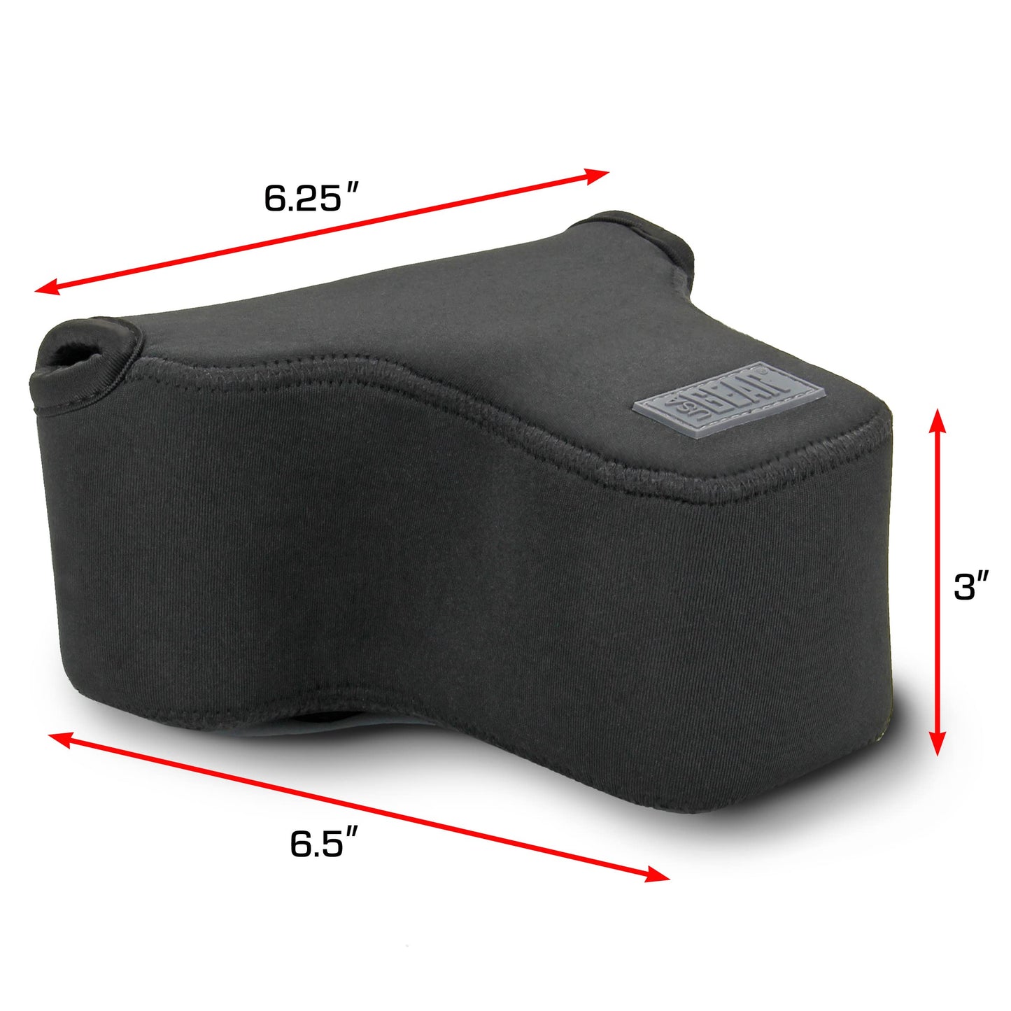 USA Gear Camera Sleeve (Medium) for Compact SLRs Compatible with Canon EOS R100 Nikon Z30 Sony ZV-E10, and more - Padded Neoprene DSLR Case