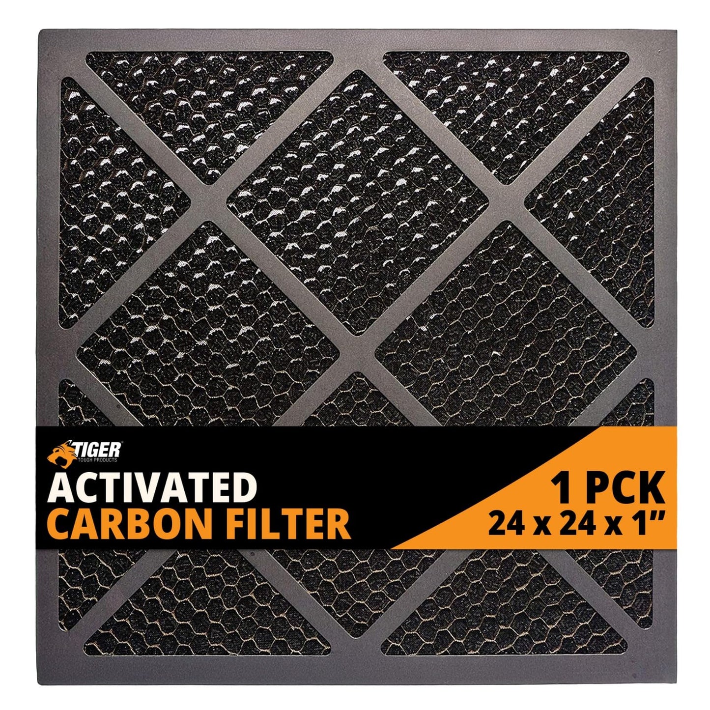 Tiger Tough HEPA 500 Activated Carbon Filter - Replacement Air Purifier Filter for Air Scrubbers, Odor Removal & VOC Control - Compatible with HEPA