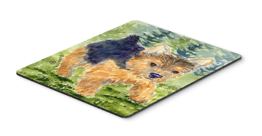 Caroline's Treasures SS8907MP Norwich Terrier Mouse Pad, Hot Pad or Trivet for Home Office Gaming Working Computers Laptop Mouse Mat,Washable Large