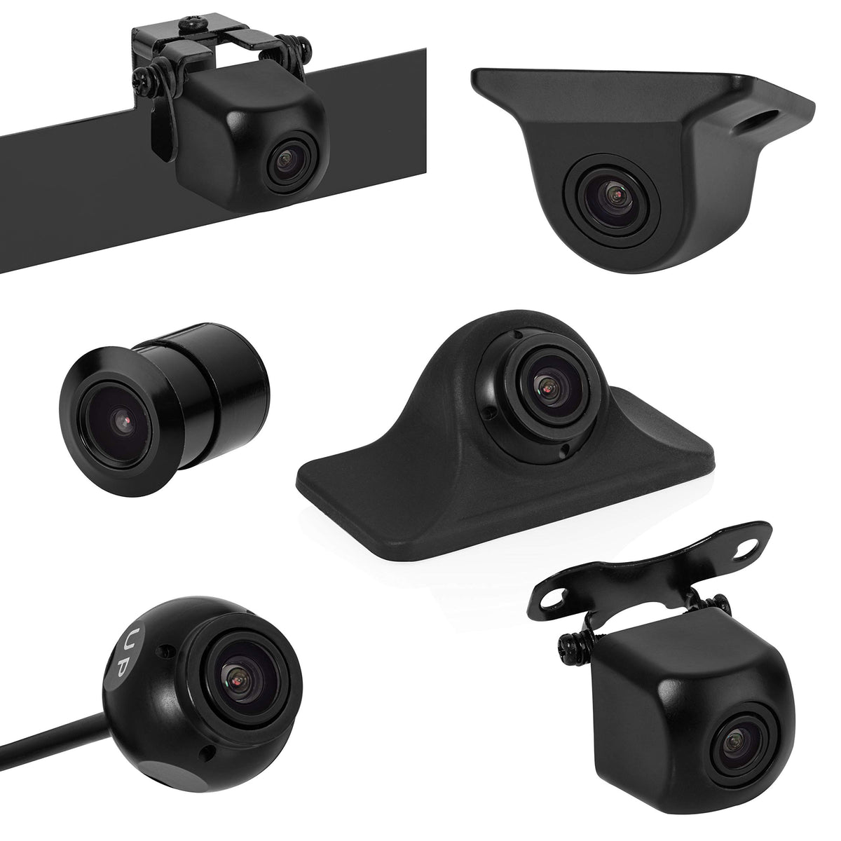 BOYO VTK501HD - Universal HD Backup Camera with Multiple Mounting Options (6-in-1 Camera System)