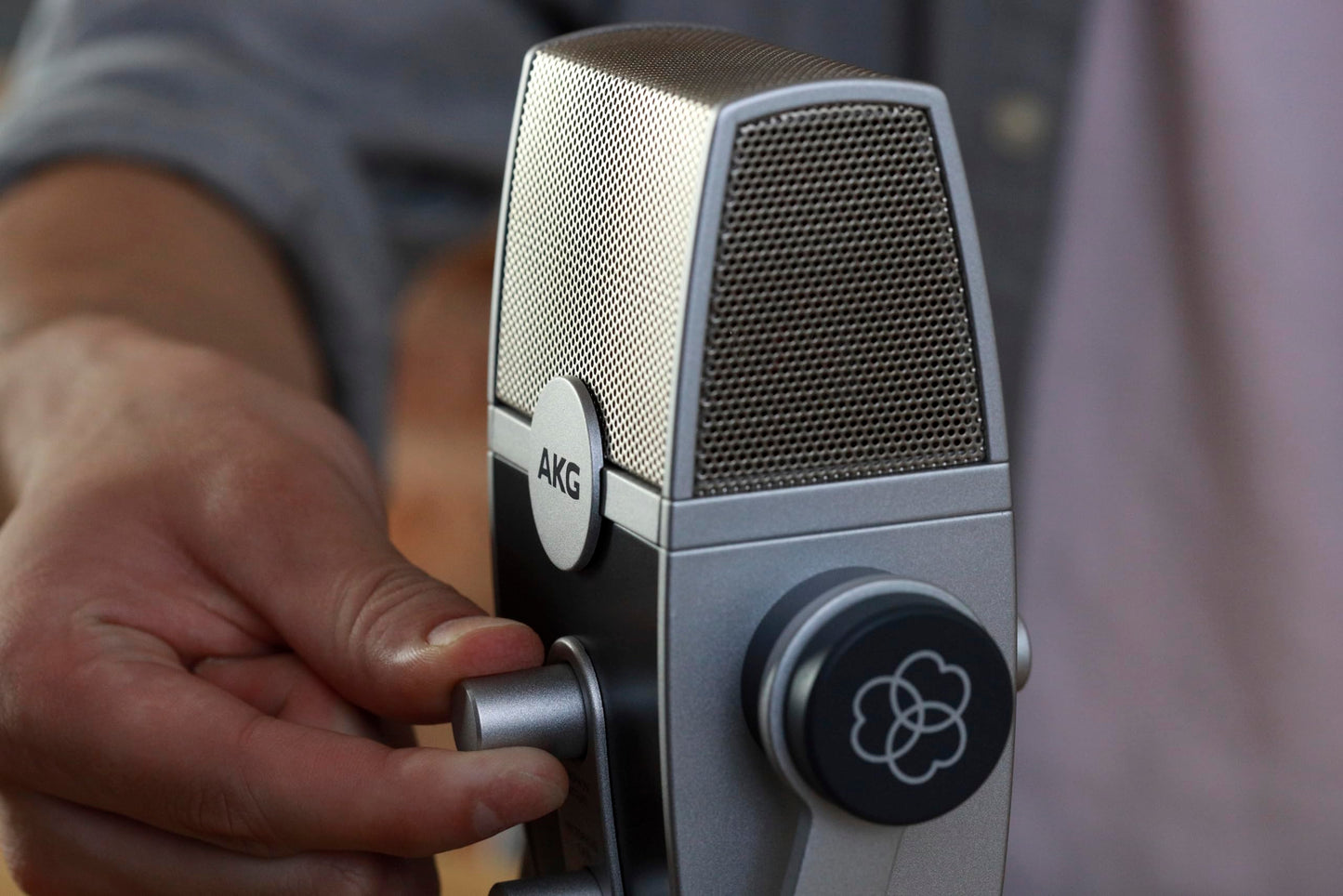AKG Pro Audio Lyra Ultra-HD USB C Microphone for Recording, Streaming, Gaming, Podcasting, ASMR on PC and Mac, Condenser Mic for Laptop or Computer