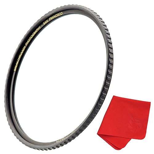 67mm X4 UV Filter for Camera Lenses - UV Protection Photography Filter with Lens Cloth - MRC16, Schott B270, Nano Coatings, Ultra-Slim, Weather-Sealed