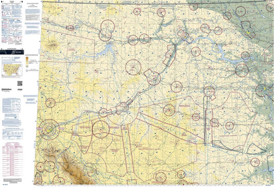 FAA Chart: VFR Sectional Billings SBIL (Current Edition)