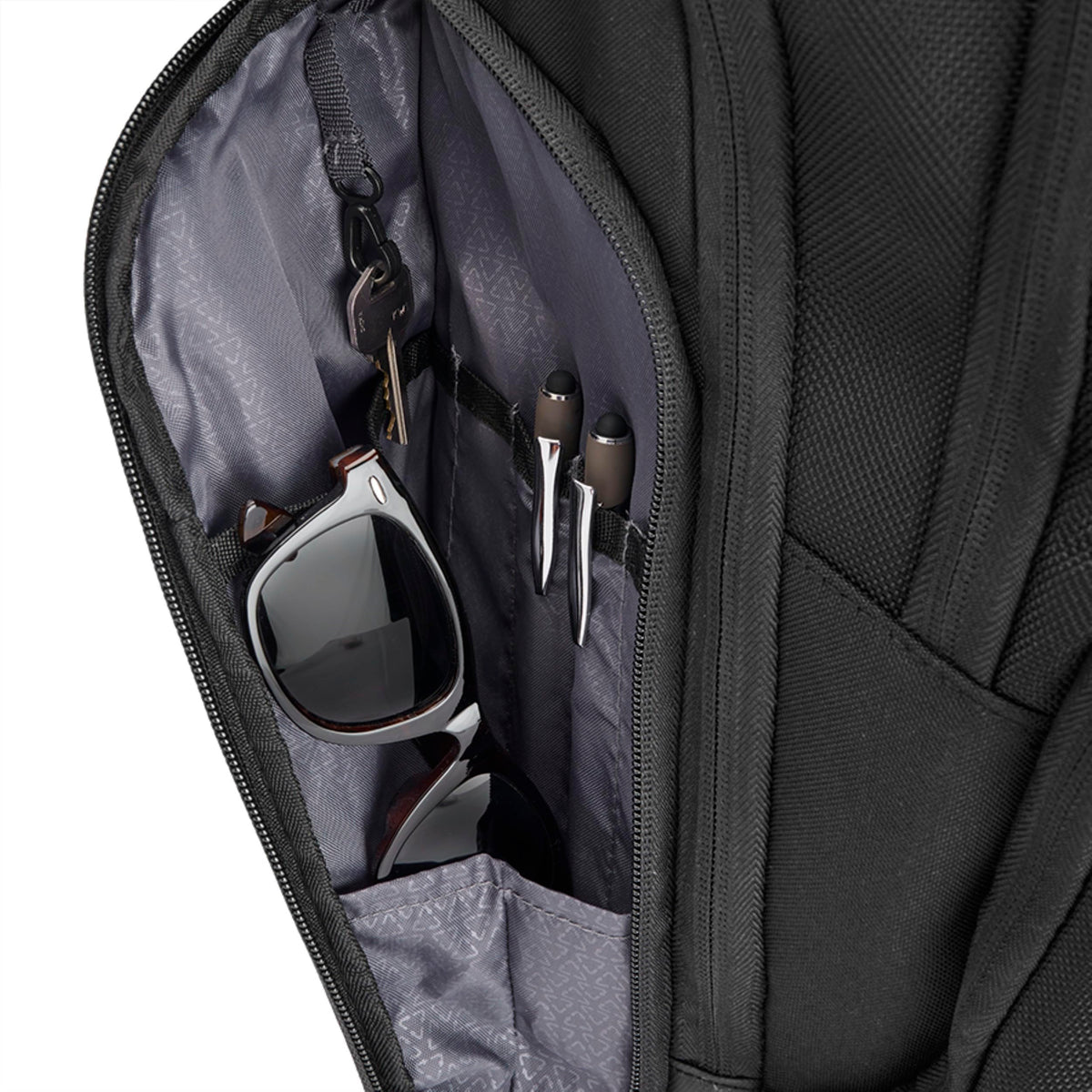 CODi Ferretti Pro Sport Pack Laptop Backpack - Fits Up to 17.3” Laptops, Large Capacity Travel & Work Backpack with Trolley Strap, Lockable Zippers