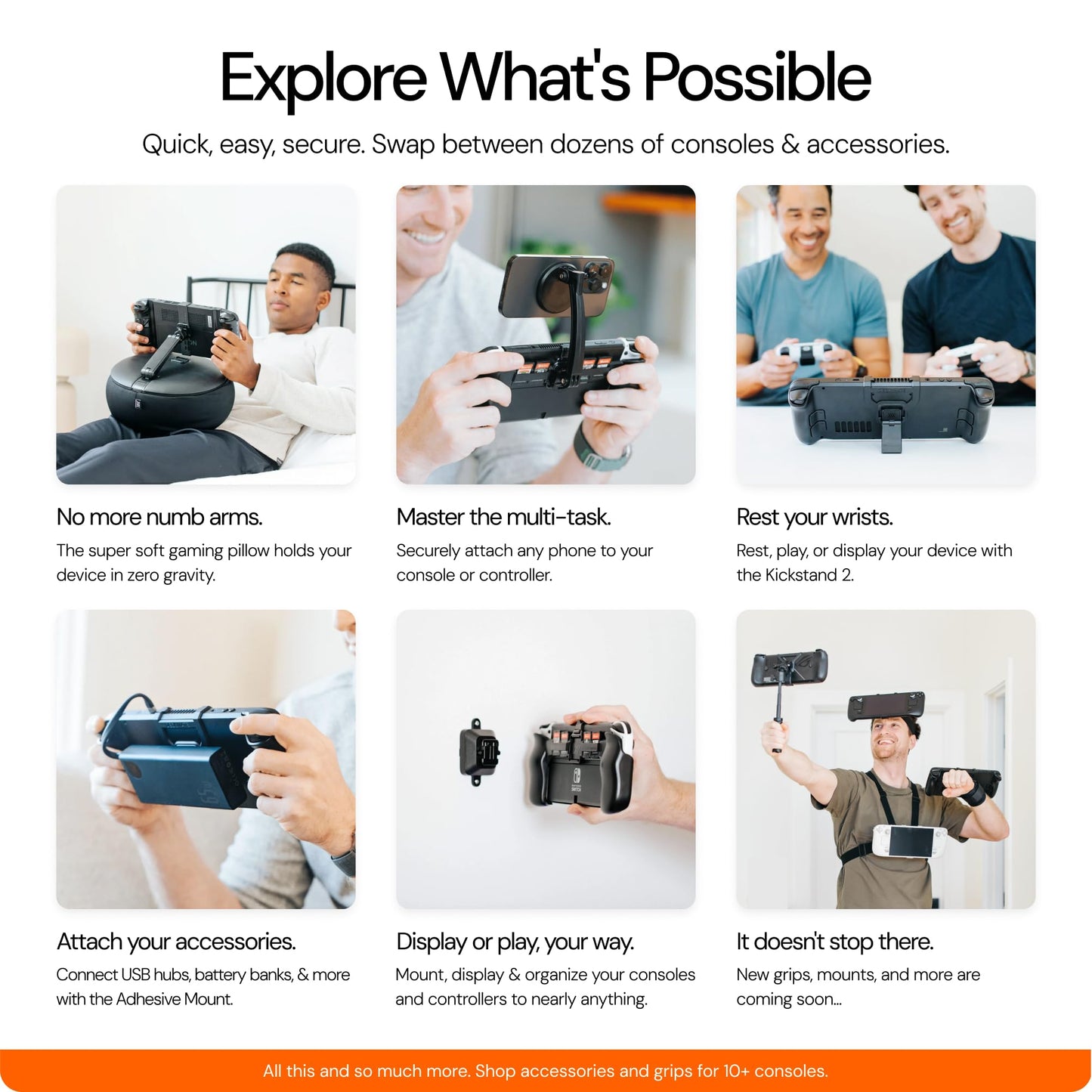 Mechanism Universal Grip for Almost Anything | Build Your Bundle Accessories