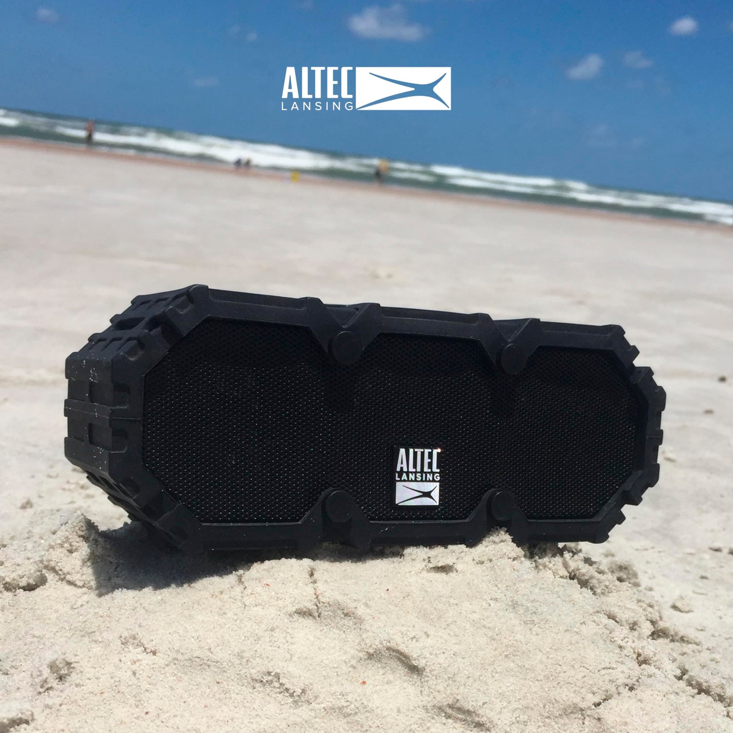 Altec Lansing Mini LifeJacket 2 - IP67 Waterproof Floating Bluetooth Speaker For Pool And Travel, Shockproof and Snowproof Portable Speaker