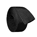 0.75" ID Nylon Protective Hose Sleeve, Nylon Cable Cover for Welding Torch Hydraulic Hose, 25' Length, Black
