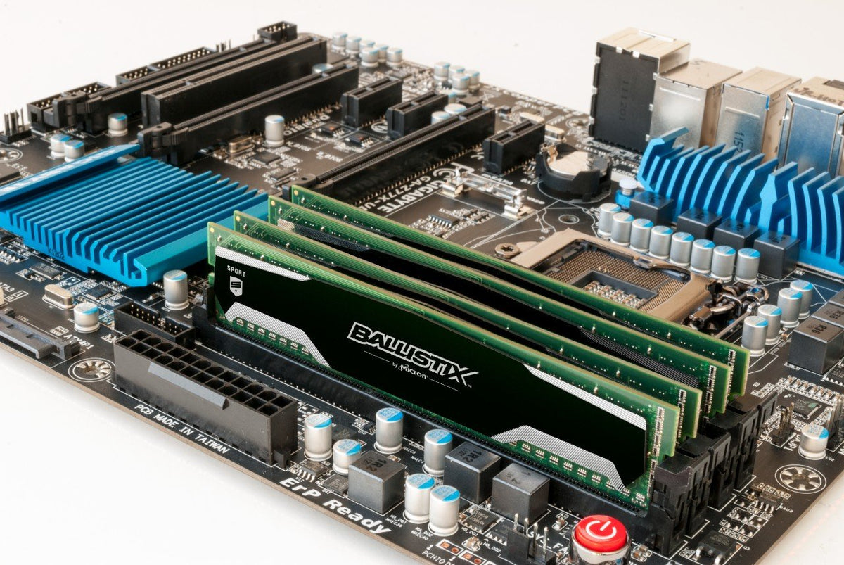 Crucial Ballistix Sport 8GB kit (4GBx2) DDR3-1600 1.5V 240-Pin UDIMM BLS2CP4G3D1609DS1S00