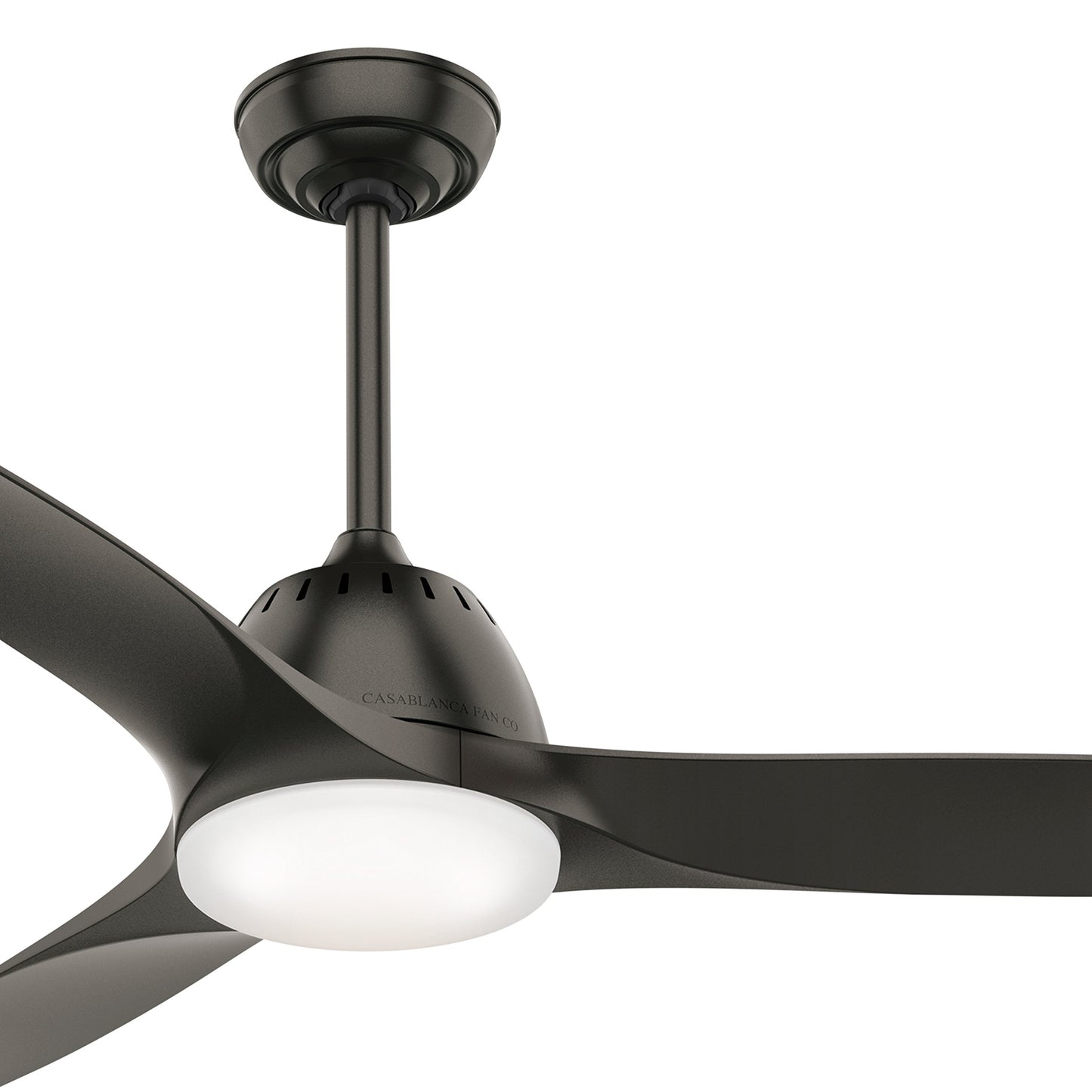 Casablanca Fan 52 inch Contemporary Ceiling Fan with LED Light and Remote Control, Noble Bronze (Renewed)