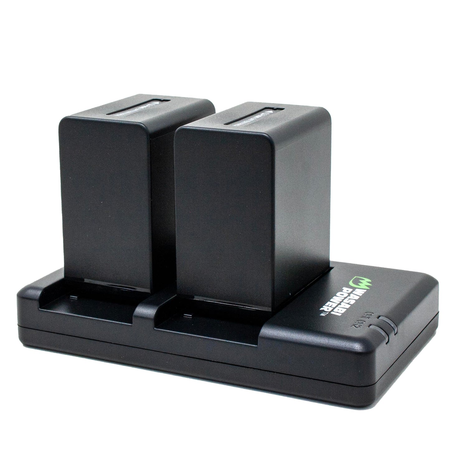 Wasabi Power Battery (2-Pack) and USB Dual Charger Compatible with Sony NP-FV100 and DCR-SR15, DCR-SX45, FDR-AX100, HDR-CX105, HC9, PJ30V, TD20V