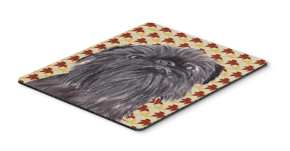 Caroline's Treasures SC9545MP Brussels Griffon Fall Leaves Mouse Pad, Hot Pad or Trivet for Home Office Gaming Working Computers Laptop Mouse