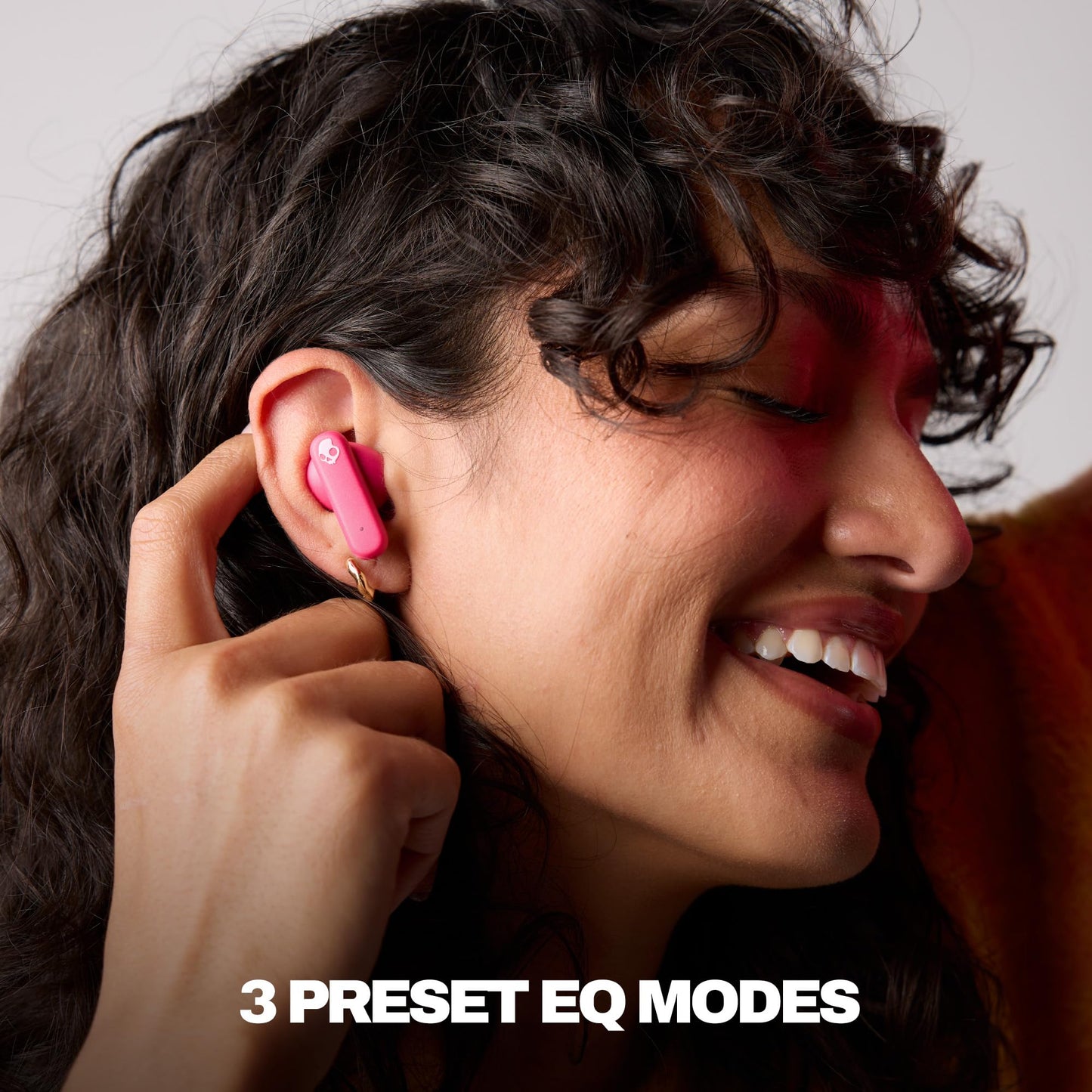 Skullcandy Smokin’ Buds Wireless Noise Isolating Earbuds - Pink