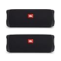 JBL Flip 5 Bundle, Black (Pack of 2)
