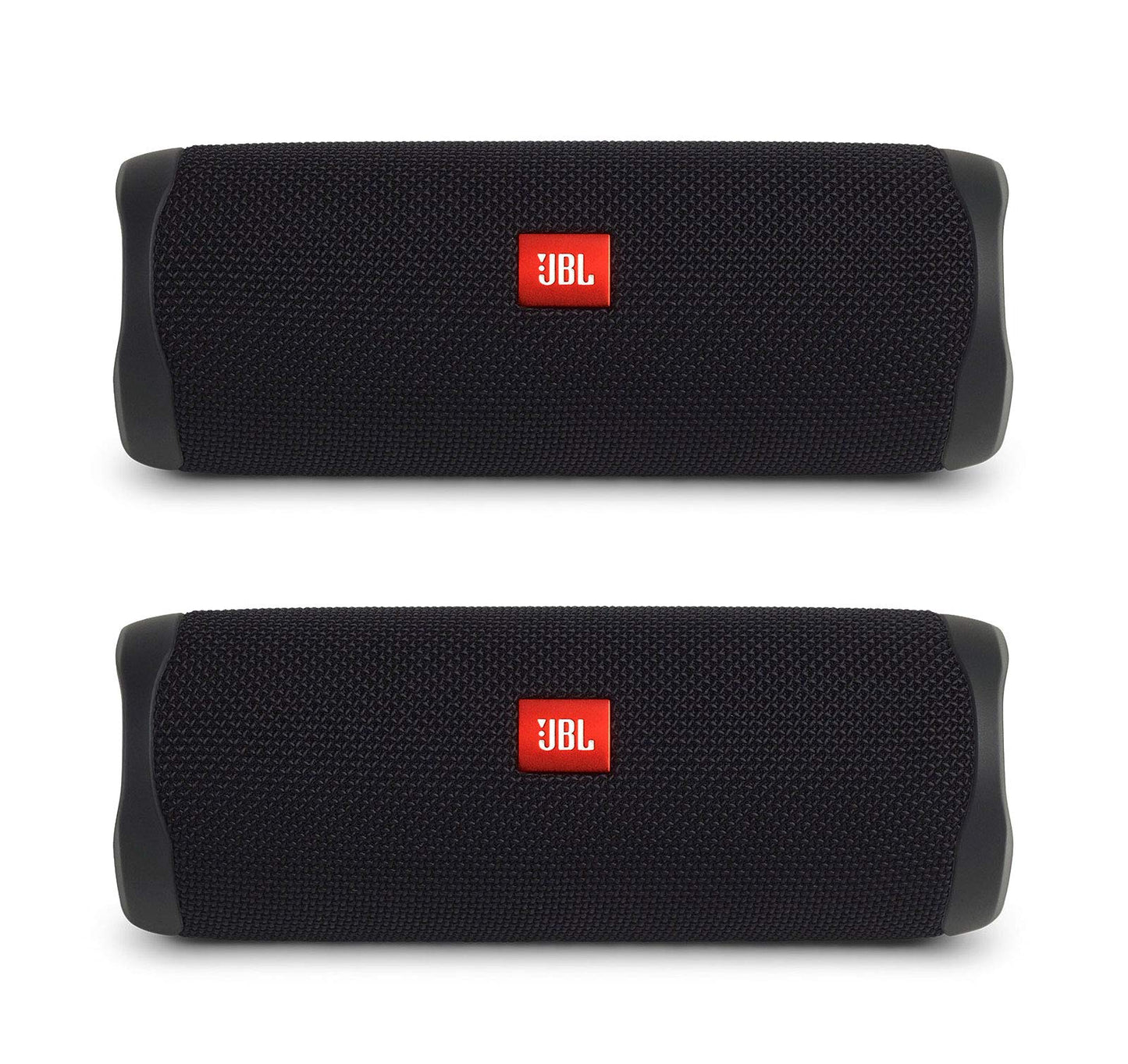 JBL Flip 5 Bundle, Black (Pack of 2)