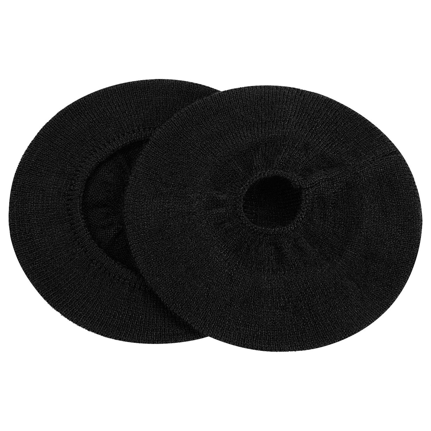 JARMOR Earpads Sweater Cover Protectors with Stretchable Knit Fabric for Beats Studio 3/2 Bose QC35 25 15 Headphones and Other Headsets with 3-4 Inch