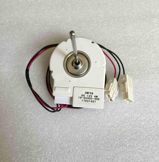 ZWF58 Refrigerator Cooling Fan Motor DA63-01809A Fan DC12V 4W 2500r/min