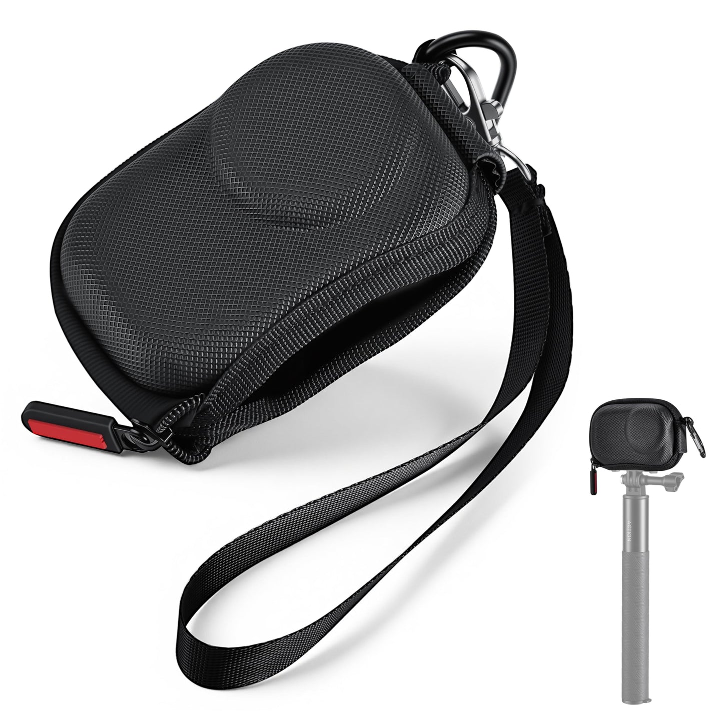 STARTRC PHOTO Mini Osmo Action 6 Case for DJI, Compact Carrying Bag for DJI Osmo Action 6 Lens Protection Outdoor Activities Vlogging Travel Case