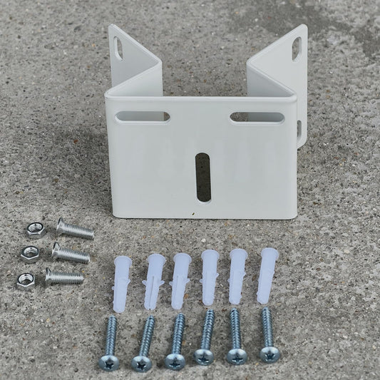 Exterior Outside Wall Corner Mount Metal Bracket Right Angle CCTV Surveillance Camera Holder Adapter