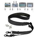 LKTOP Lanyard Neck Strap for DJI RC/RC2/RC Pro/Plus/2 Enterprise/Smart Controller Accessories, Adjustable Leather Strap for DJI Mini 5/4/3, Air 3/2S