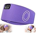 LOVE EYE Sleep Headphones Wireless Headband Headphones Bluetooth 5.4 for Side Sleeper Bluetooth Headband Earphones for Sports for tech Gadgets Gifts