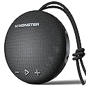 Monster Bluetooth Speaker, IPX8 Shower Speaker Waterproof, Bluetooth 5.4 with Loud HD Sound and Robust Bass, Extra Long Playtime Punchy, for Home